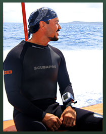 Jaime Laureano: Production Director in Truk Lagoon, Chuuk Micronesia. 